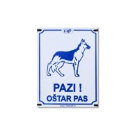 VITAKRAFT Tabla "Oštar pas" obostrana plastična, 20x15 cm